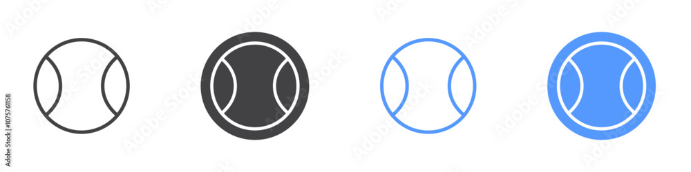 Base ball icon Flat set in black and white color Base ball icon Flat set in black and white color