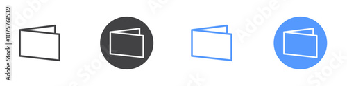 Free Download Cards icon Flat set in black and white color - GFXLoad