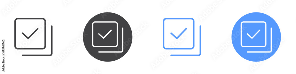 Copy selection icon Flat set in black and white color Copy selection icon Flat set in black and white color