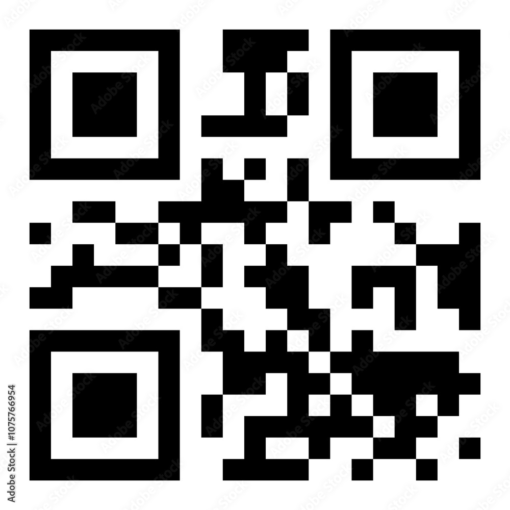 QR code that, when scanned, displays the word QR code that, when scanned, displays the word