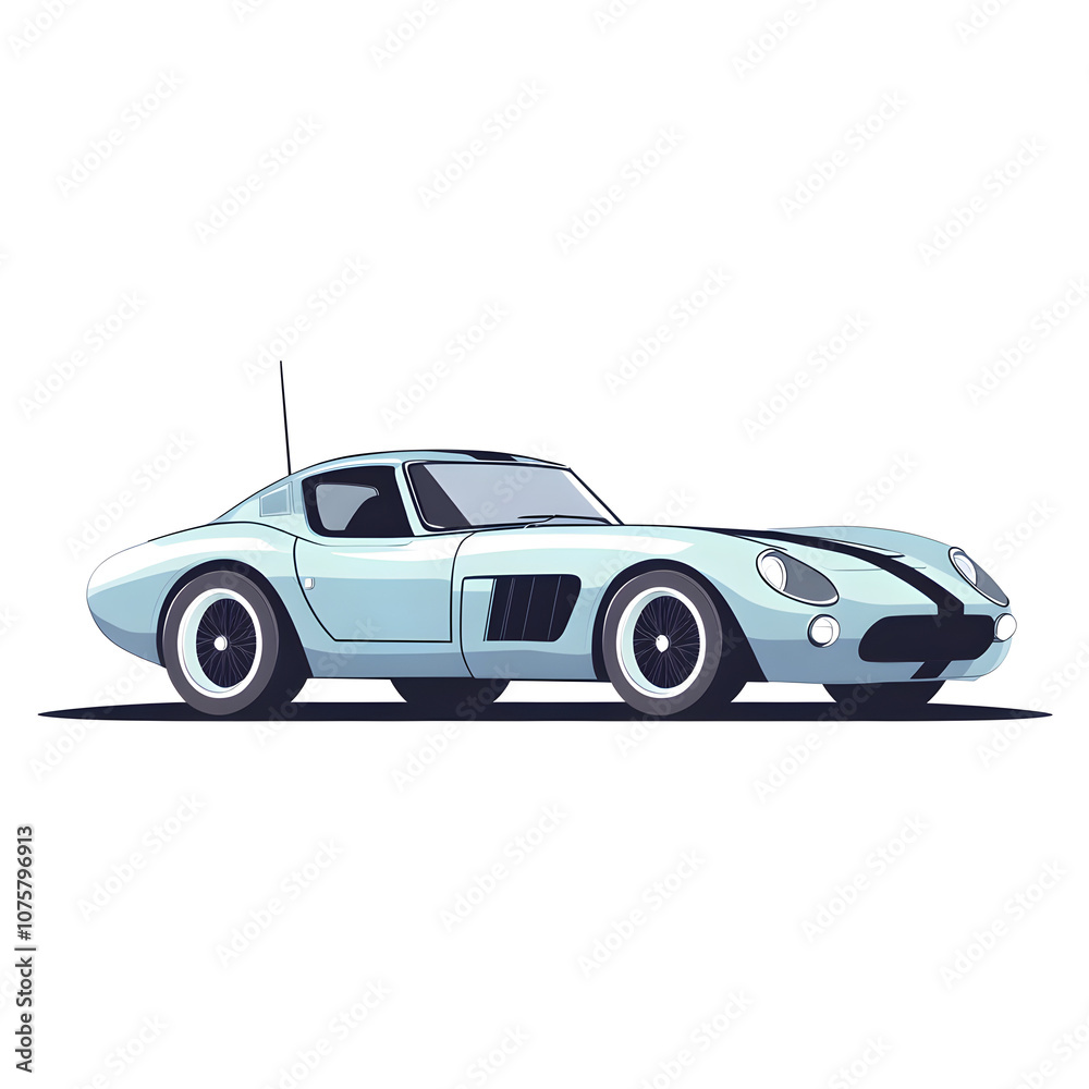 Simple Car flat icon Simple Car flat icon