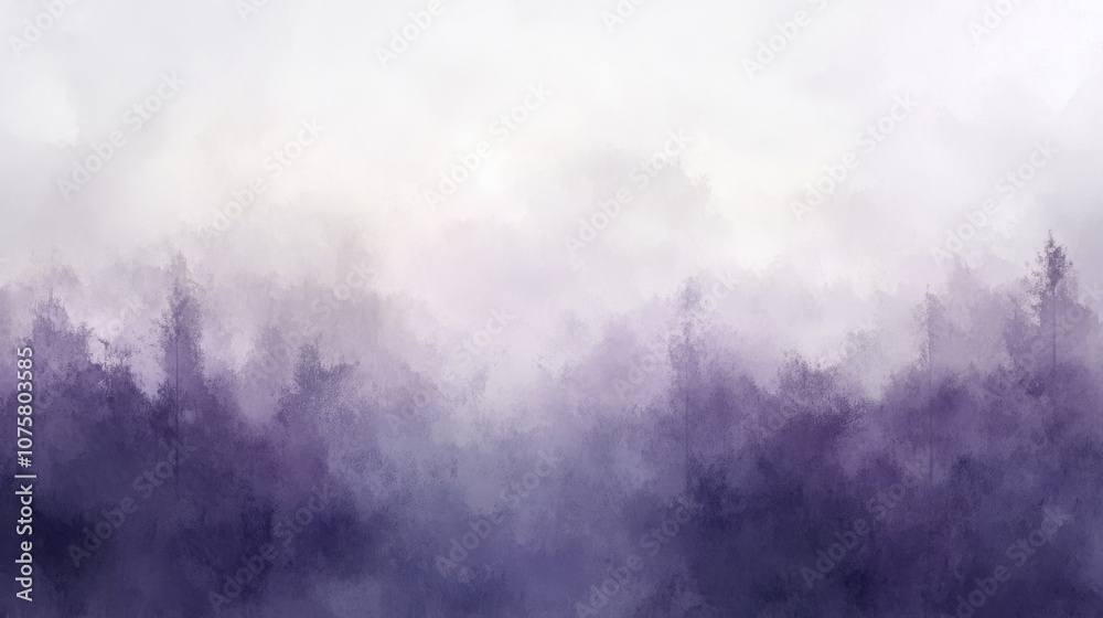 A dreamy background in muted lilac and gray hues A dreamy background in muted lilac and gray hues