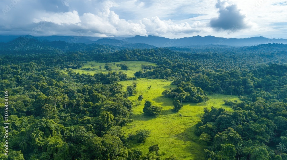 Obraz premium Rain forest