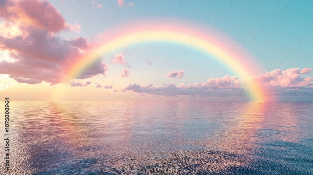 Rainbow over the Ocean Rainbow over the Ocean