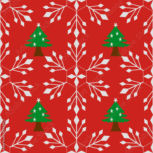 christmas tree seamless pattern Christmas patterns, Christmas trees, Merry Christmas, Happy New Year, Christmas designs for gift wrap, textiles, decorations, wallpaper.