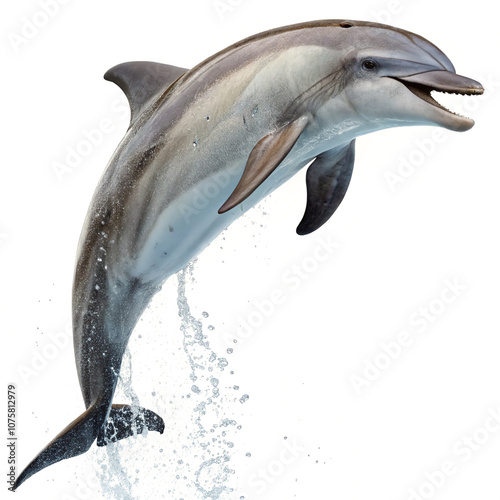 Dolphin Leaping from Water