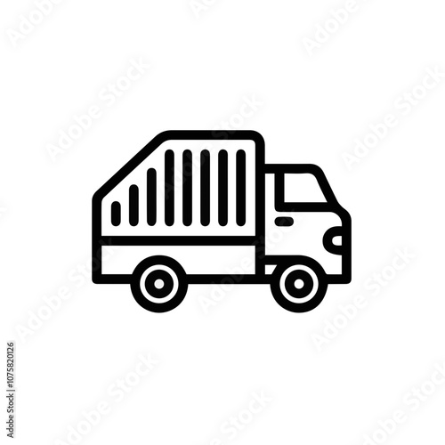Truck icon symbol vector illustration
