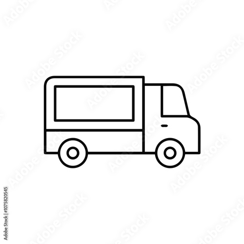 Truck icon symbol vector illustration
