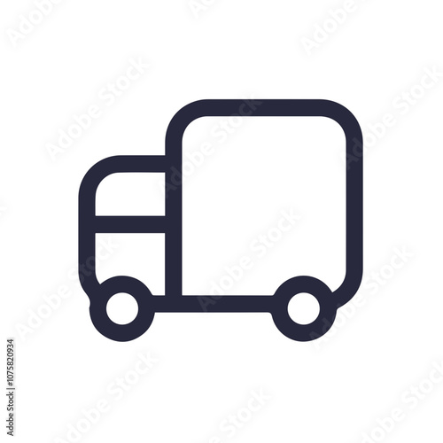 Truck icon symbol vector illustration 