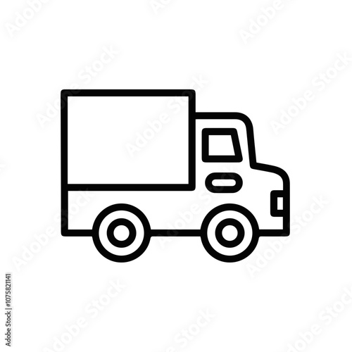 Truck icon symbol vector illustration 