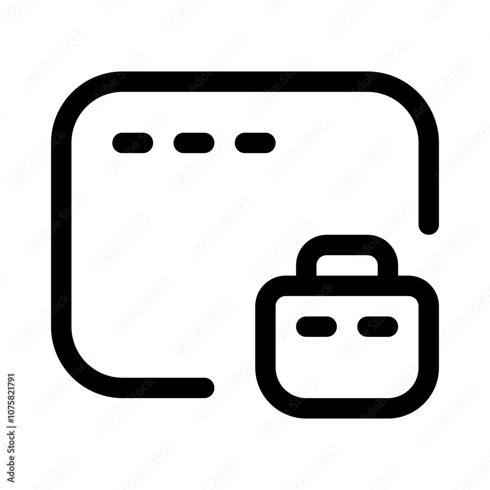 web shop icon with line style, perfect for user interface projects web shop icon with line style, perfect for user interface projects
