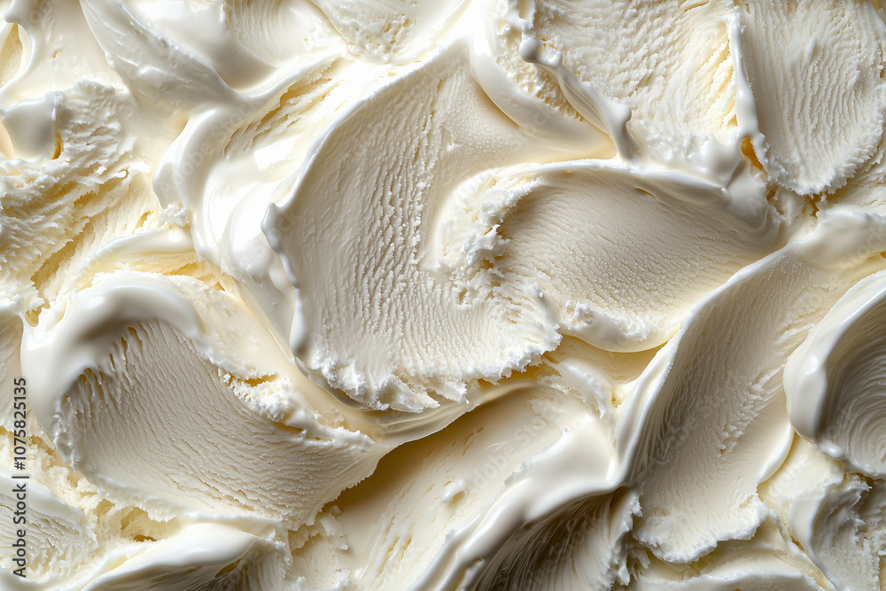 White ice cream background. White ice cream background.