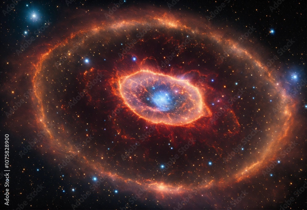 Naklejka premium space ambience