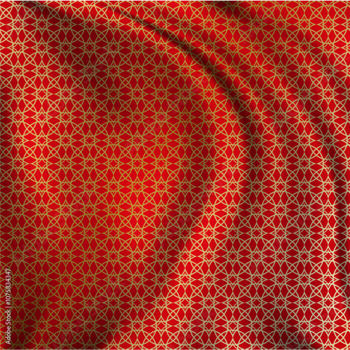 Silk Fabric Pattern Texture Design Template