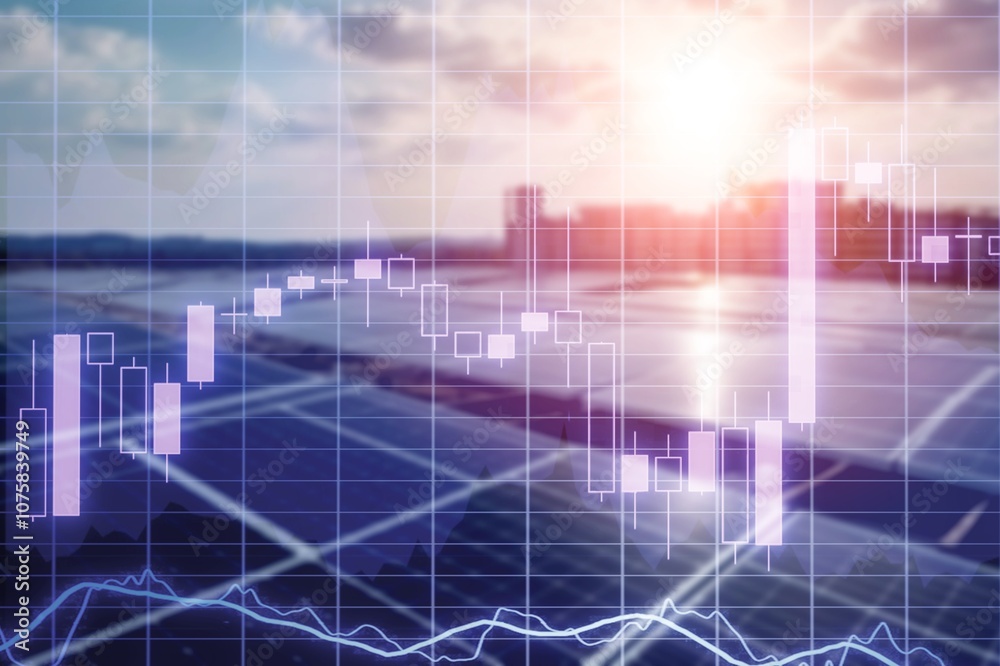 Increase or rising electricity prices stock market. Increase or rising electricity prices stock market.