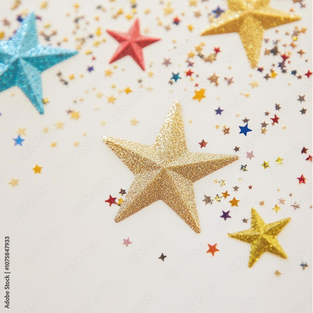 birthday card with glittery stars and heartfelt wish birthday card with glittery stars and heartfelt wish