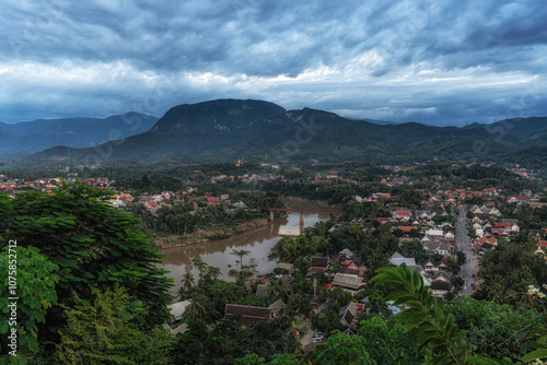 Luang Prabang from Phousi Hill
