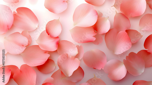 Pink Rose Petals Background, flower petals, flowers, floral, delicate, soft