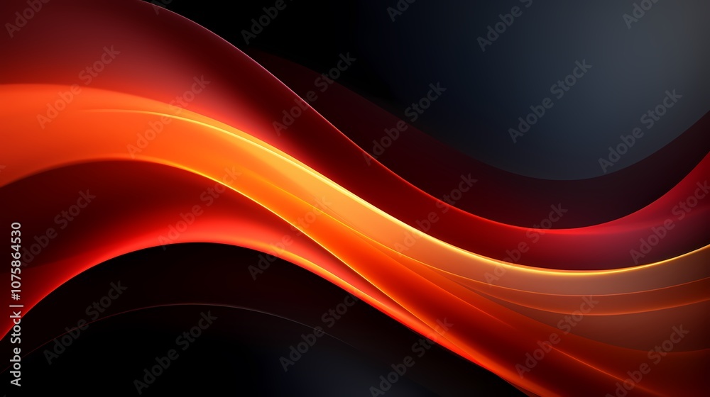 digital technology red and orange abstract lines poster background digital technology red and orange abstract lines poster background