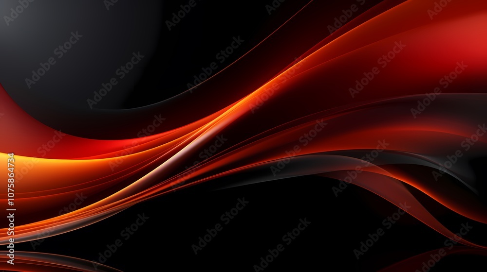 digital technology red and orange abstract lines poster background digital technology red and orange abstract lines poster background