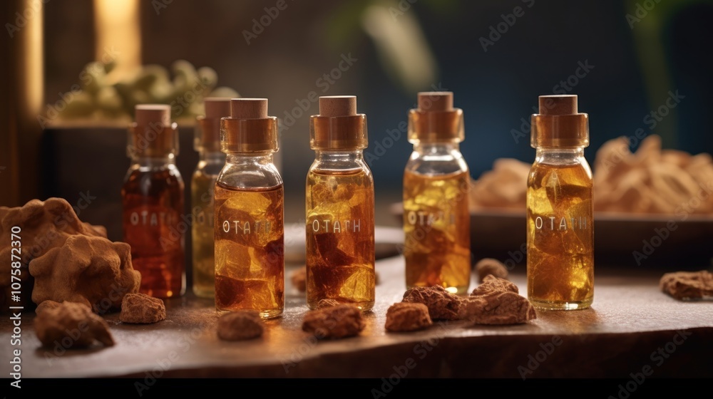 Natural Essential Oils in Glass Bottles Natural Essential Oils in Glass Bottles