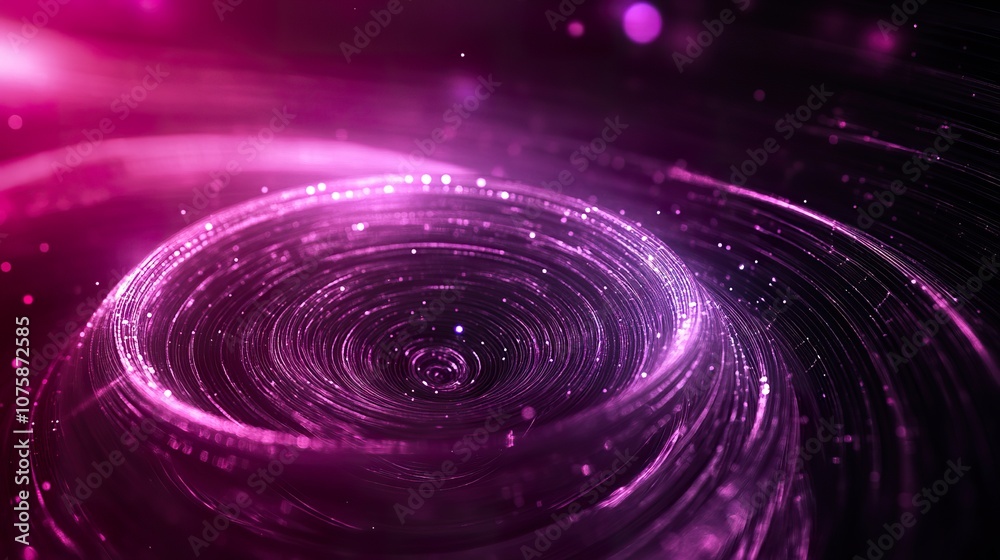 Abstract Pink Swirling Lights Abstract Pink Swirling Lights
