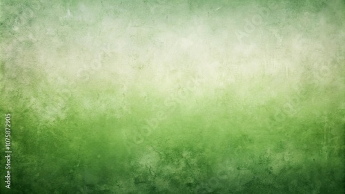 Abstract Green and White Textured Background with Subtle Gradients and a Vintage Aesthetic