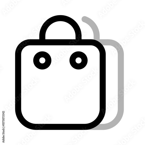 collection of shopping bags icon with duoline style, perfect for user interface projects