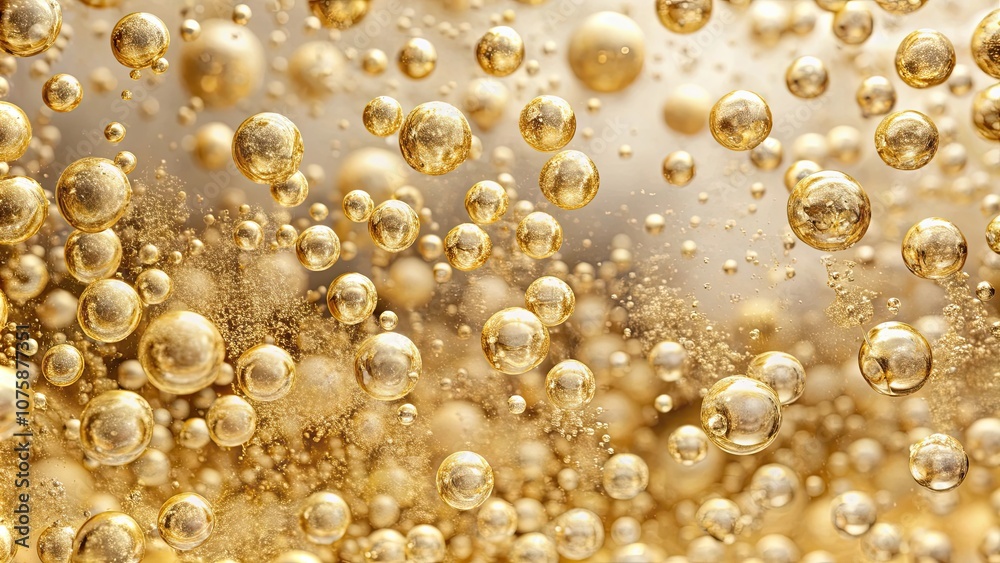 Close-up of champagne bubbles creating a foamy background, champagne, bubbles, close-up, background, foam, celebration Close-up of champagne bubbles creating a foamy background, champagne, bubbles, close-up, background, foam, celebration