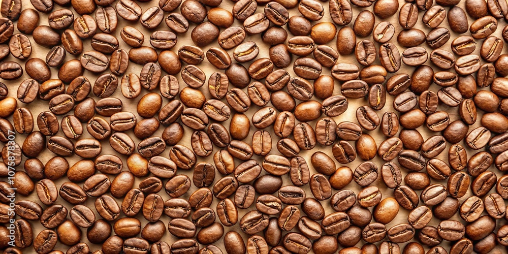 Aromatic Coffee Bean Mosaic A Close-Up View of Roasted Beans, Capturing the Essence of a Rich and Energizing Beverage Aromatic Coffee Bean Mosaic A Close-Up View of Roasted Beans, Capturing the Essence of a Rich and Energizing Beverage