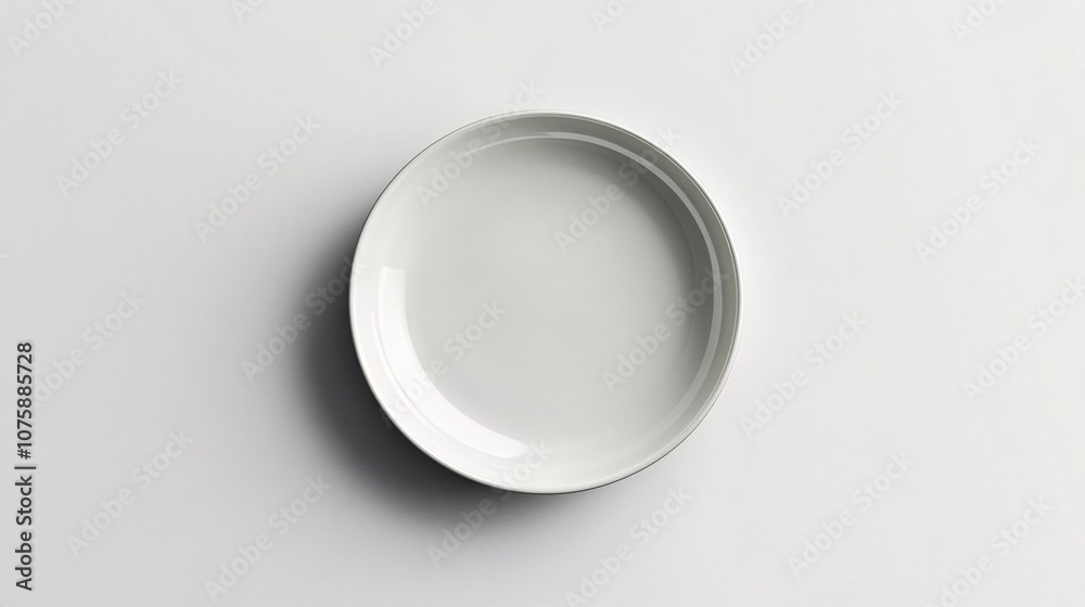 11.A simple ceramic plate with a smooth, glossy finish resting on a clean white surface. The plate’s minimalist design and subtle curves give it a modern, sleek look, making it a versatile cooking 11.A simple ceramic plate with a smooth, glossy finish resting on a clean white surface. The plate’s minimalist design and subtle curves give it a modern, sleek look, making it a versatile cooking