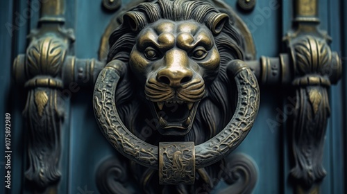 Lion Door Knocker