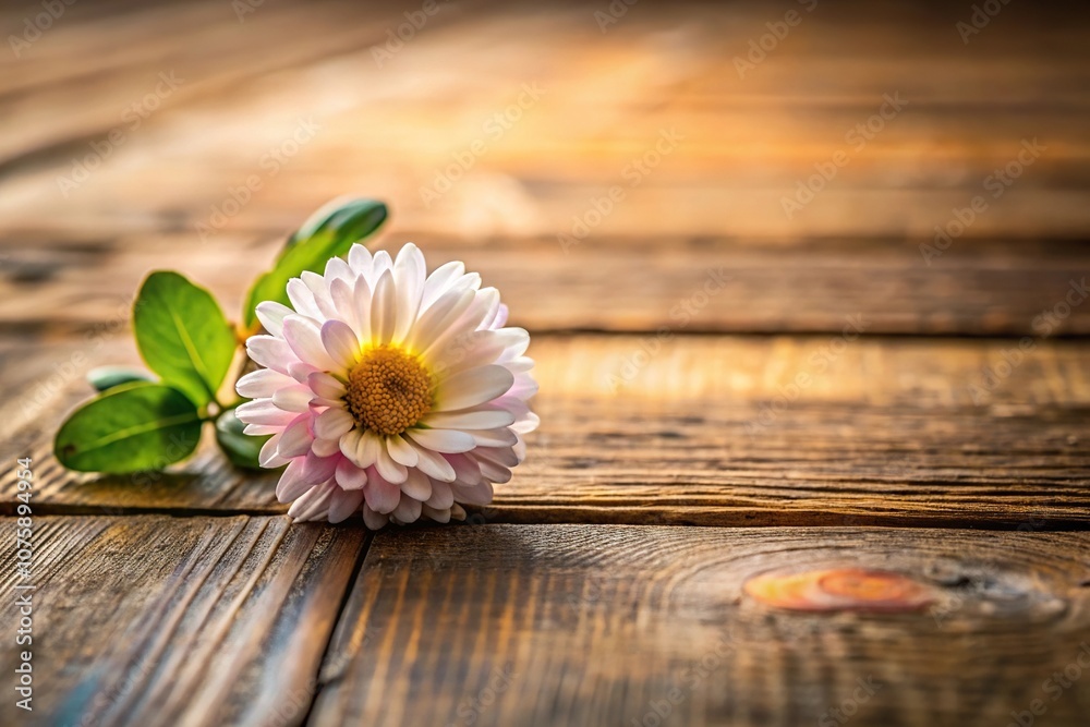 Colorful spring flowers on a wooden table Colorful spring flowers on a wooden table