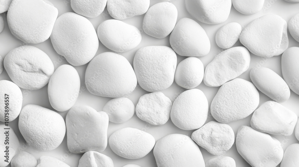 Background of white smooth pebble stones, close up Background of white smooth pebble stones, close up