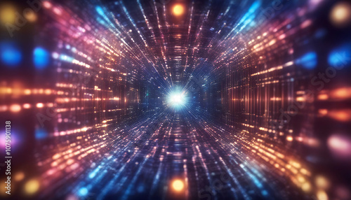 Wallpaper Mural creativity trendy wavy hologram blockchain copyspace technology chrome prism glowing information gradient tech cosmic smooth planet techno dynamic server connect vibrant datum fractal neon shiny cyber Torontodigital.ca