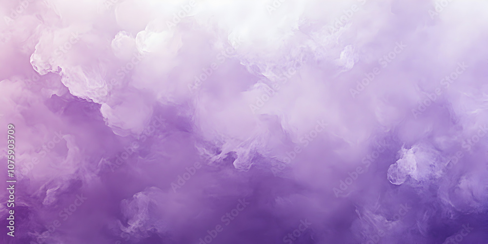 Lavender Sky: Dreamy Purple Cloudscape Lavender Sky: Dreamy Purple Cloudscape