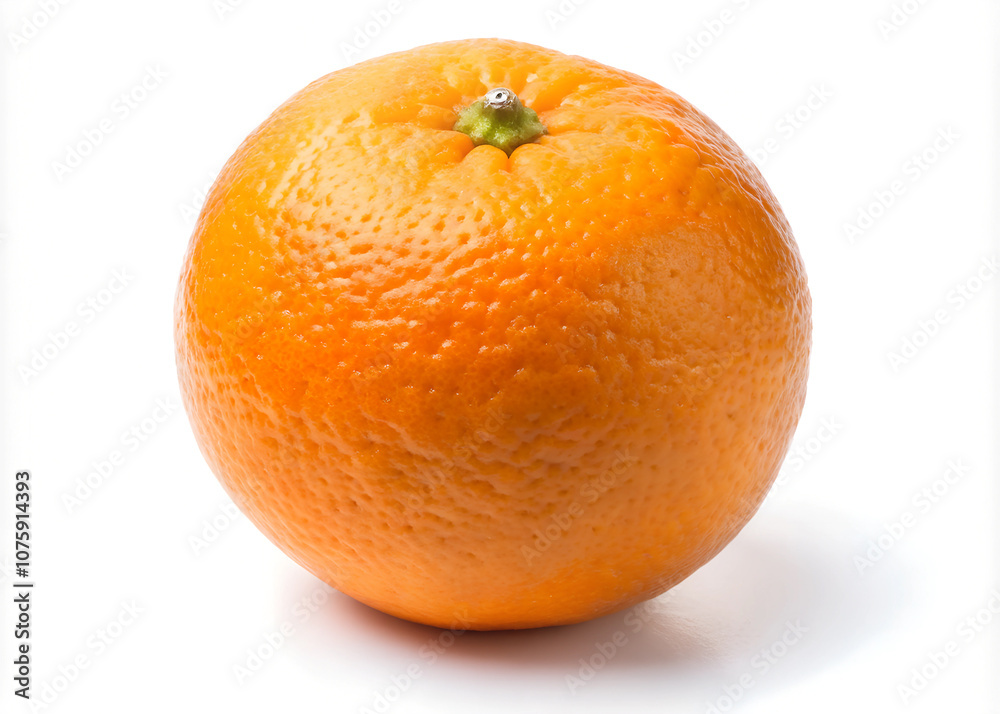 Orange fruit with leaves isolated on a white background. Orange fruit with leaves isolated on a white background.