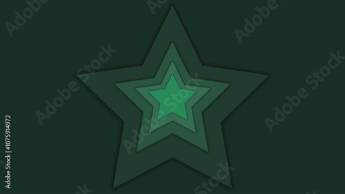 a blue star-shaped screen that personifies