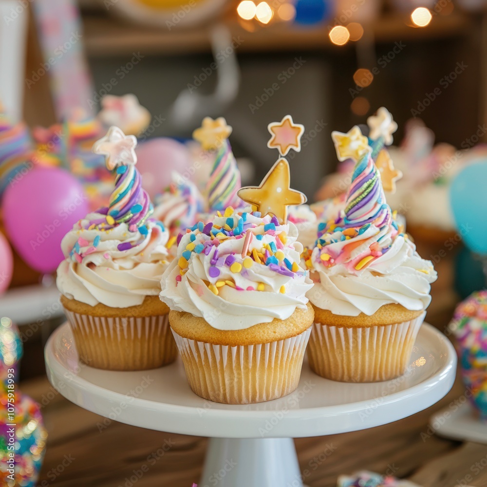 birthday wishes with cupcakes and fun decorations birthday wishes with cupcakes and fun decorations
