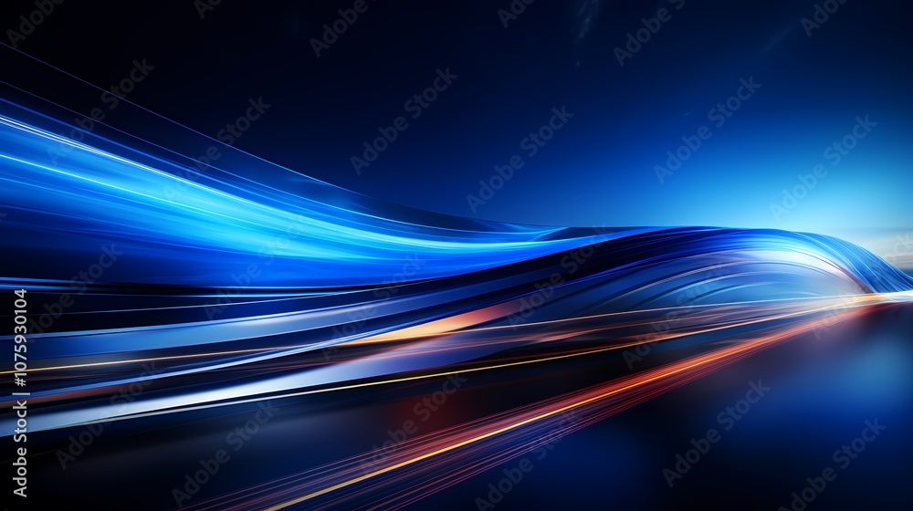 digital technology blue and black speed line poster background digital technology blue and black speed line poster background