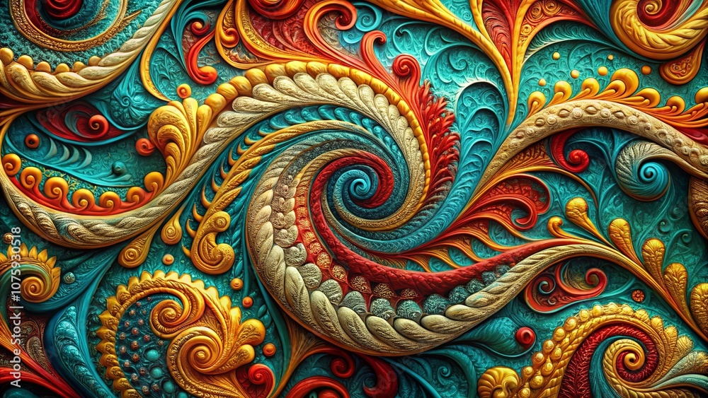 A mesmerizing symphony of swirling patterns, intertwining tendrils, and radiant hues, evoking a sense of intricate beauty and captivating elegance. A mesmerizing symphony of swirling patterns, intertwining tendrils, and radiant hues, evoking a sense of intricate beauty and captivating elegance.