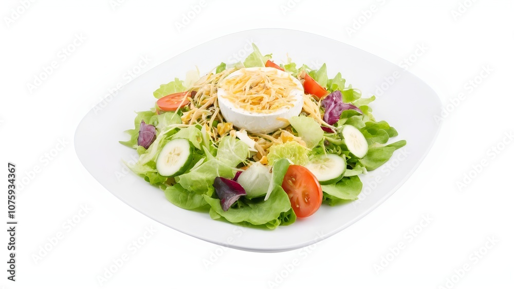 salad with chicken and vegetables salad with chicken and vegetables