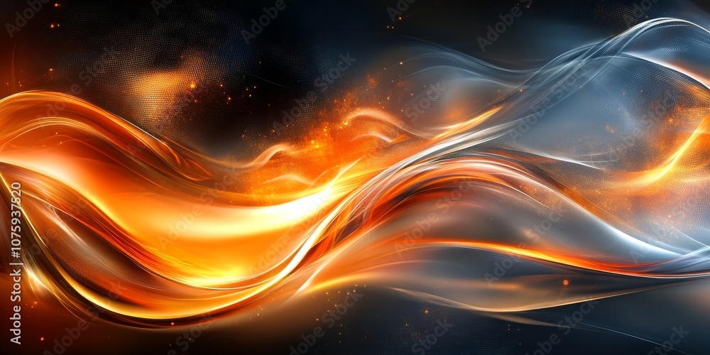 Obraz premium High Tech Abstract Background, Generative AI