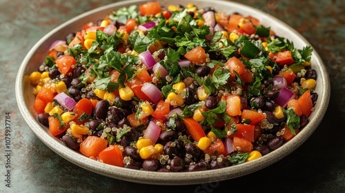 Quinoa Black Bean Salad