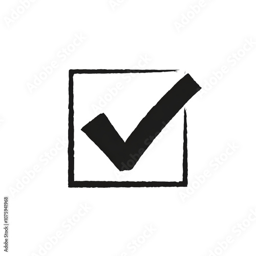 Check Mark or Tick in Box. EPS Vector icon isolated on transparent background.
Check mark or tick sign in box. Easily editable, recolor EPS vector icon isolated on transparent background.