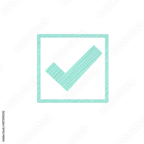 Check Mark or Tick in Box. EPS Vector icon isolated on transparent background.
Check mark or tick sign in box. Easily editable, recolor EPS vector icon isolated on transparent background.