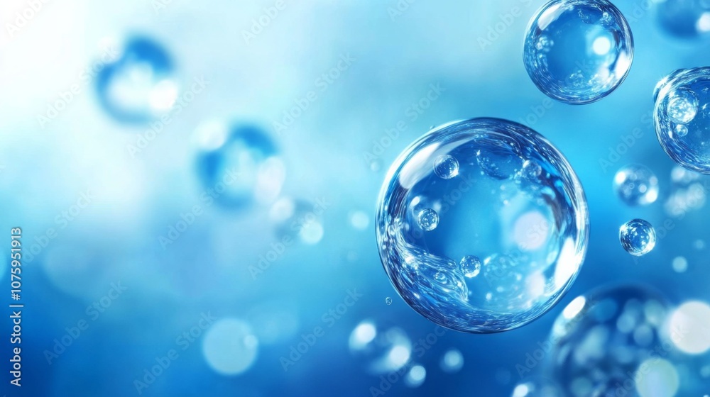 Luxurious Body Care Concept: Abstract Blue Template with Fresh Hygiene & Clean Energy for Elegant Vitality Serum. Luxurious Body Care Concept: Abstract Blue Template with Fresh Hygiene & Clean Energy for Elegant Vitality Serum.