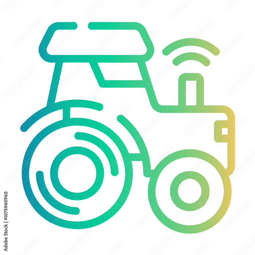 innovative agriculture Line Gradient Icon innovative agriculture Line Gradient Icon