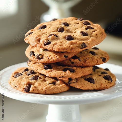 Chocolate Raisin Cookies2