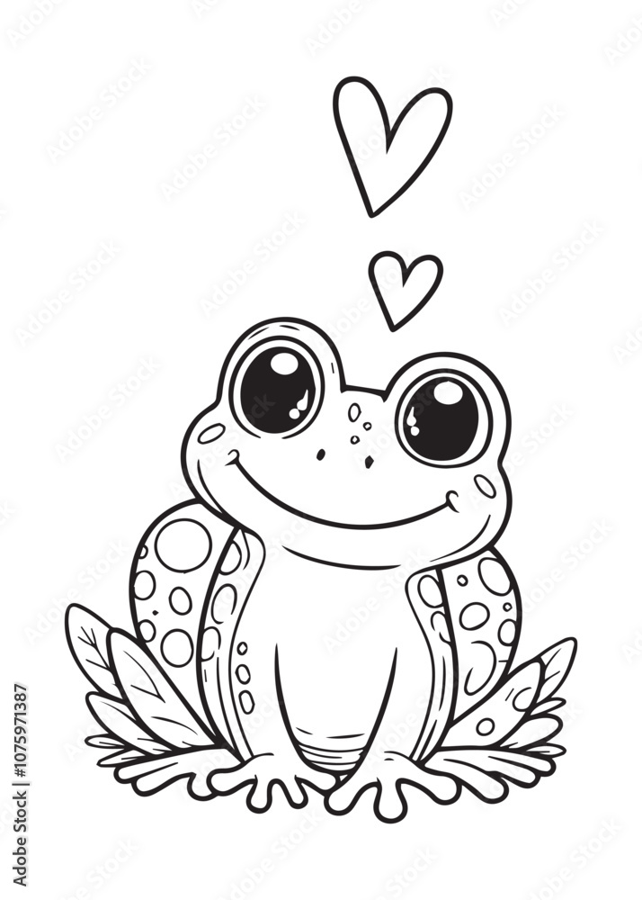 Coloring page design fog smile Coloring page design fog smile
